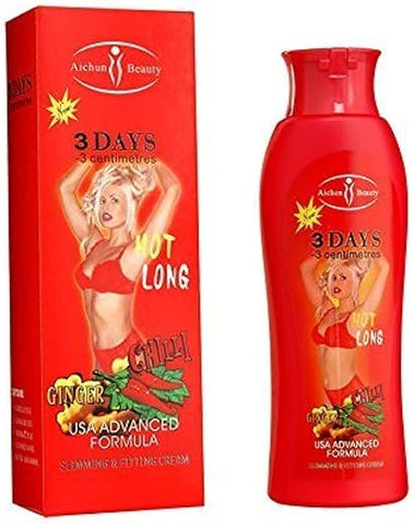 Hot Chilli – Gel Redutor de Medidas 200g | Queima Gordura e Modela o Corpo - AICHUN BEAUTY