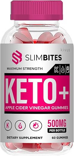 kivus - Slim Bites Gummies – Gomas Slim Bites Keto ACV (Unidade, 60 Gomas)