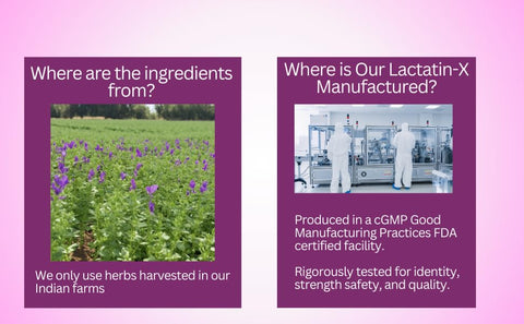 DR. DHOBLE’S REMEDIES - Lactatin X MD – Suplemento de Lactação Formulado, 1500 Mg/Porção, Mistura Herbal Ayurvédica, Feno-grego, Alfafa, Shatavari, Orgânico USDA, Halal, Sem Glúten, 120 Comprimidos Veganos