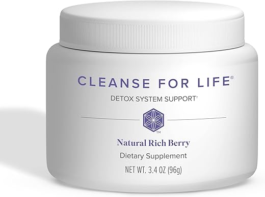 Cleanse for Life – Suplemento em Pó para Bebida Detox sem Laxantes ou Diuréticos – Suporte ao Metabolismo com Vitamina B12 - Isagenix