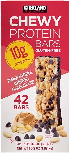 Generic - Barra de Proteína Kirkland Signature, Amendoim – Saborosa e Nutritiva | 30g