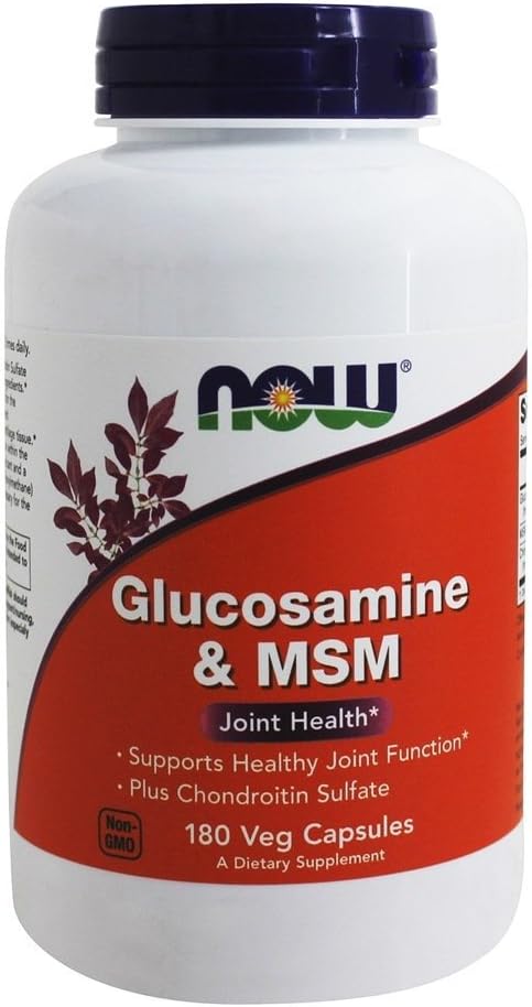 NOW Foods - Glucosamina: Benefícios para as articulações – Marca X, 60 cápsulas de 500mg