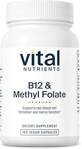Vitamina B12 – Energia e Saúde com 1000 mcg – 60 comprimidos - Vital Nutrients