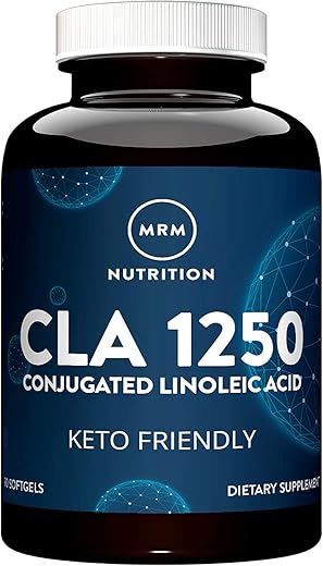 CLA 1250mg – Potência Elevada 80%% CLA = 1000mg CLA por Cápsula de Gel 90 gels - MRM