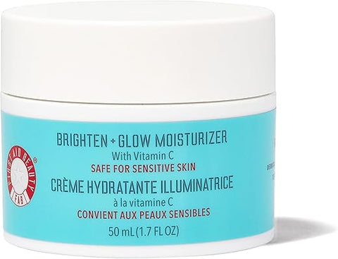 Brighten Glow Moisturizer – Gel Creme Iluminador com Vitamina C, Ilumina para um Brilho Saudável Instantâneo – 50g - First Aid Beauty