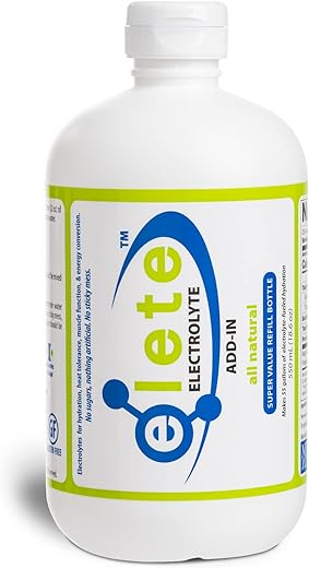 Elete Citrilyte Add-in - elete – Gotas de Hidratação com Eletrólitos | Sódio, Magnésio, Potássio | 100ml