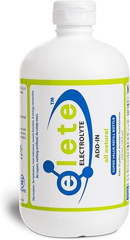 Elete Citrilyte Add-in - elete – Gotas de Hidratação com Eletrólitos | Sódio, Magnésio, Potássio | 100ml