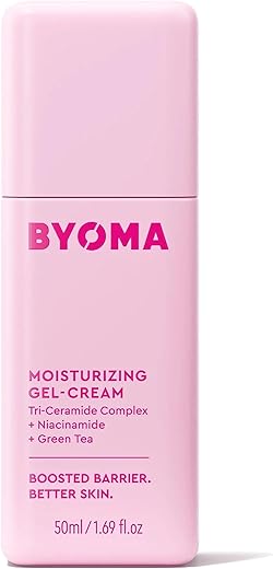 Gel Creme Hidratante – Creme/Gel Reparador de Barreira Facial com Niacinamida e Chá Verde – Hidratante Facial com Ceramidas para Pele Seca – Livre de Álcool e Óleo  BYOMA - BYOMA