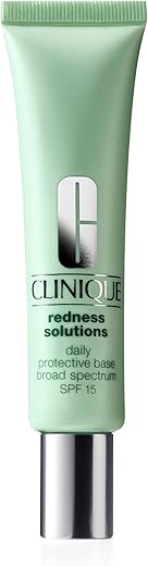 Clinique Redness Solutions Base Protetora Diária FPS 15 Primer Facial de Amplo Espectro – 30ml