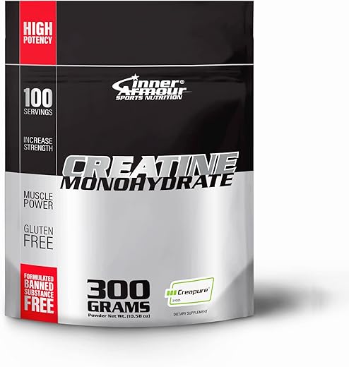 CREAPURE Creatina Monohidratada em Pó – Aumente a Força Muscular - Inner Armour