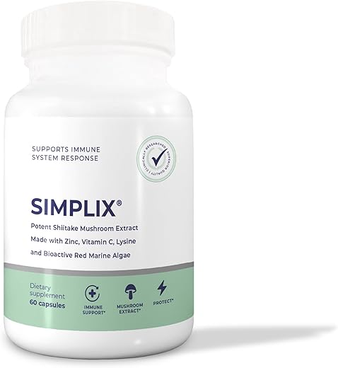 Papillex - Simplix | Fortalecedor Natural do Sistema Imunológico | Combate a Surto | Fonte de Cogumelo Altamente Pesquisado