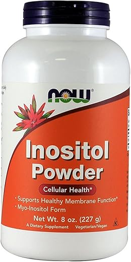 NOW Foods - Now Foods Inositol em Pó, 227g – Benefícios para a Saúde e Bem-Estar