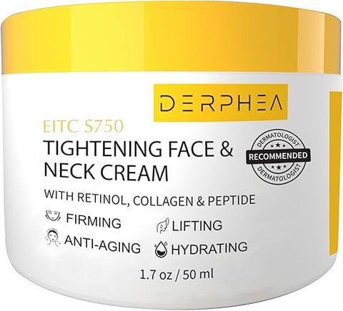 DERPHEA - Creme Firmador para Pescoço e Rosto : Neck Tightening Cream