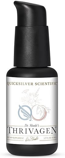 Thrivagen – Suplemento para a Saúde da Mulher com 15 Energia, Equilíbrio Hormonal | Quicksilver Scientific Thrivagen – Saúde Feminina com 15 Energia, Equilíbrio Hormonal - Quicksilver Scientific