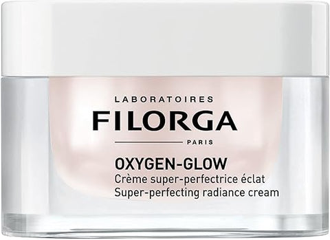 Creme Diário Filorga Oxygen-Glow Super-Perfeccionador de Radiância, Tratamento Hidratante com Impulso Hialurônico e Enzimas Detoxificantes para uma Pele Impecável, Sem Rugas – 50g