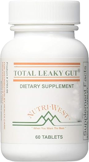 Total Leaky Gut 60 Comprimidos | Nutri-West | Melhorar a Saúde Intestinal - Nutri-West