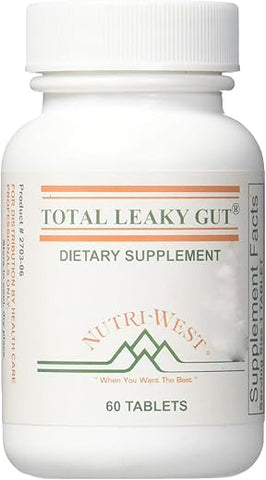 Total Leaky Gut 60 Comprimidos | Nutri-West | Melhorar a Saúde Intestinal - Nutri-West