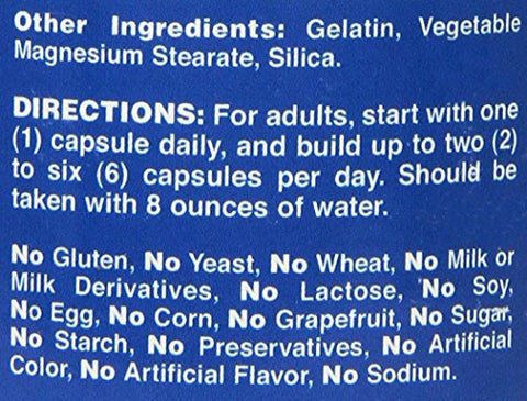 Ever Ready First Aid - American Health Klamath Shores Blue Green Algae – 120 Cápsulas – Superalimento de Algas de Água Doce Rica em Fitonutrientes – 120 Porções Totais
