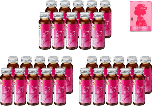Shiseido The Collagen Drink Líquido 50ml x 10 Frascos Japão (3) – Colágeno Hidratante para Pele