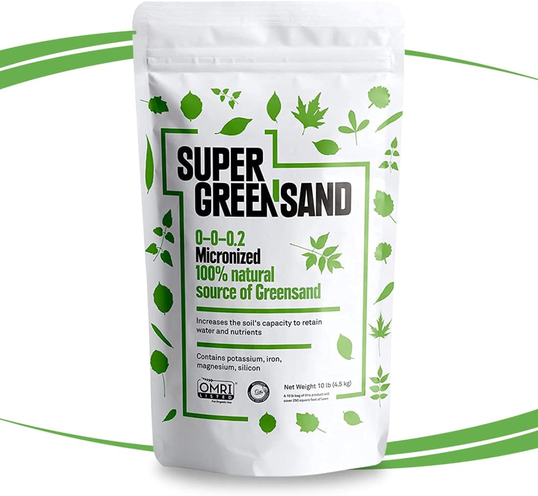 Super Greensand - Micronizado, 68 Minerais e Elementos Traços, 10 Libras