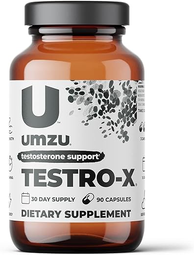 Testro-X | Suplemento de Testosterona para Homens | Energia, Força e Resistência | 60 cápsulas - UMZU