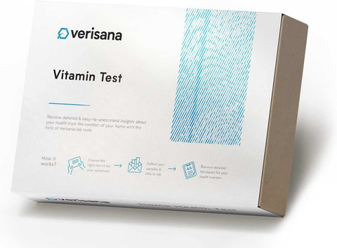 Teste de Vitaminas – Verifique 3 Vitaminas Essenciais – Vitamina D e Vitamina B9 - Verisana