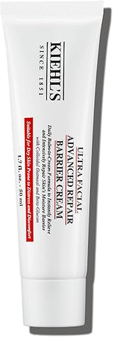 Kiehl’s Creme Reparador Avançado Ultra Facial, Tratamento Intensivo Alivia Pele Seca e Sensível, Reduz Rapidamente Vermelhidão e Acalma, Fórmula Respirável de Absorção Rápida, 50g