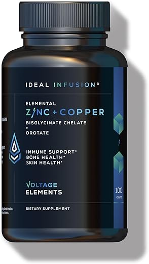 Ideal Infusion - Zinco Bisglicinato Quelato Elemental – 100g – Marca XYZ