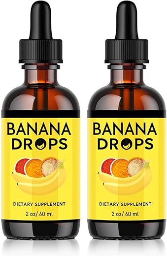 2 Frasco Líquido de Banana, Gotas Líquidas de Banana, Extrato Líquido de Banana, Gotas Líquidas de Banana para Homens | KKINYAS - KKINYAS