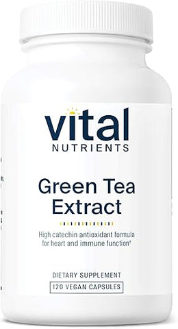 Vital Nutrients - Extrato de Chá Verde Vital Nutrients 550mg | Antioxidante Potente para o Coração | Marca