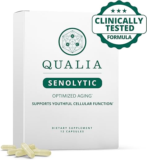 NEUROHACKER COLLECTIVE - Qualia – Suplemento Senolítico com Fisetina, Quercetina e Piperlongumina | 60g