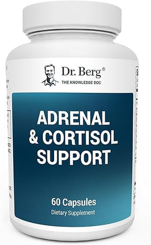 Dr. Berg Nutritionals - Dr. Berg Adrenal: Suplemento para Adrenais – Aumente sua Energia e Bem-Estar