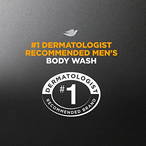 DOVE MEN + CARE - DOVE MEN CARE Gel de Banho Rejuvenescedor Manga e Cedro 4 Unidades para Homens com Tecnologia Micromistura Nutritiva 24 Horas 532 ml