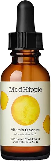 Serum Vitamina C para o Rosto com Ácido Hialurônico e Vitamina E – 30ml - Mad Hippie
