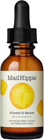 Serum Vitamina C para o Rosto com Ácido Hialurônico e Vitamina E – 30ml - Mad Hippie