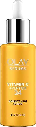 Conjunto de Presente Olay Vitamin C Peptide 24 – Serum Facial Iluminador e Hidratante em Tamanho de Viagem/Trial Size – 24g