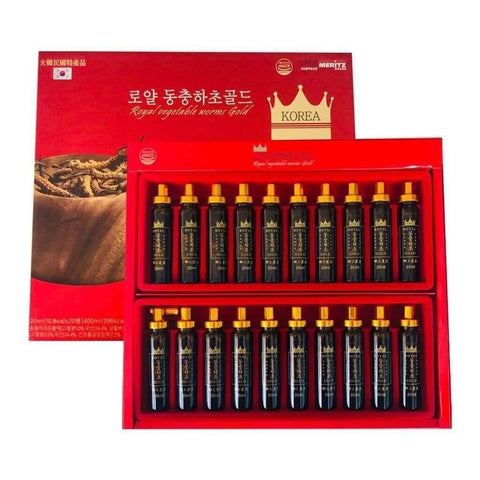 Generic - Sâm Đông Trùng Hoàn Kim Royal Vegetable Gold 20ml x 20 – Ouro Vegetal Real 20ml x 20g