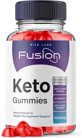 rize labs - Keto Fusion Gummies ACV para Emagrecimento Avançado, Controle de Apetite e Prevenção de Acúmulo de Gordura – KetoFusion
