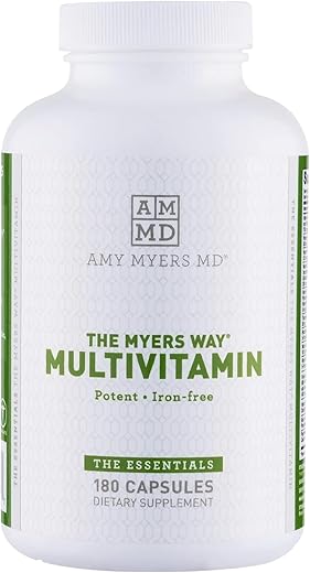 Multivitamínico para Mulheres e Homens, Suporte Imunológico e da Tireoide, Alívio do Estresse – Vitaminas B Ativadas, Zinco, Selênio, Iodo – Rico em Nutrientes e Minerais, Aumente - Amy Myers MD