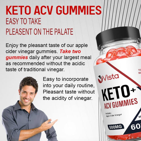 kivus - Kivus Vista Keto Gummies – Gomas Vista Ketogenic ACV (2 Pacotes, 120 Gomas) | Comprimidos de Goma Keto com Vinagre de Maçã | Embalagem Dupla | 120 Gomas | Kivus
