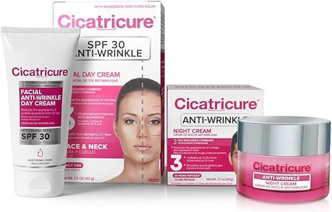 Creme Anti-Rugas Dia Noite (Kit) – 50g - Cicatricure