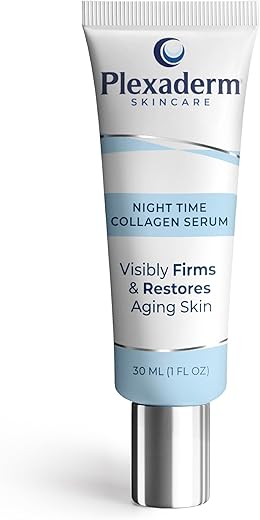 Serum de Colágeno Noturno 30 mL para uma Pele Firme, Preenchida e mais Jovem – Anti-Envelhecimento - Plexaderm