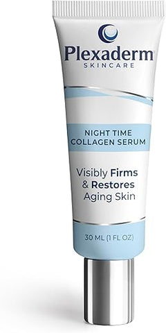 Serum de Colágeno Noturno 30 mL para uma Pele Firme, Preenchida e mais Jovem – Anti-Envelhecimento - Plexaderm