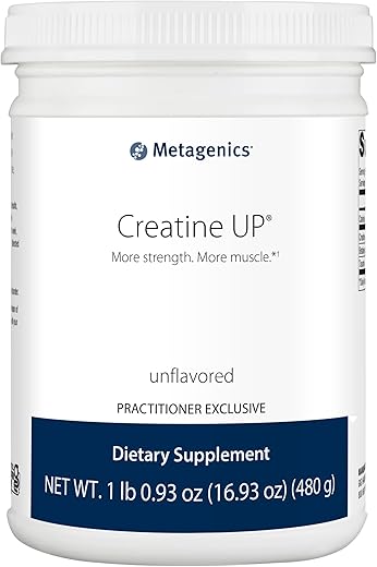 Pó Creatina UP, Monohidrato de Creatina, Taurina e Betaína, 60 Porções - Metagenics