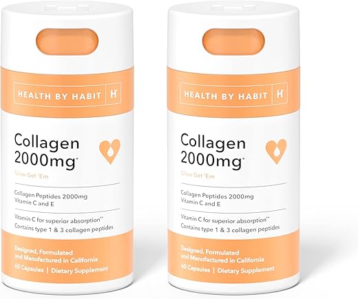 H' Habit - Colágeno Health by Habit 2 Pack (120 Cápsulas) – Vitamina C | Comprar Online