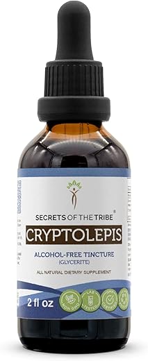 Extrato de Cryptolepis Sanguinolenta 60ml – Gota Herbal de Alta Potência, Feito com Cryptolepis Selvagem – 2 oz - Secrets of the Tribe