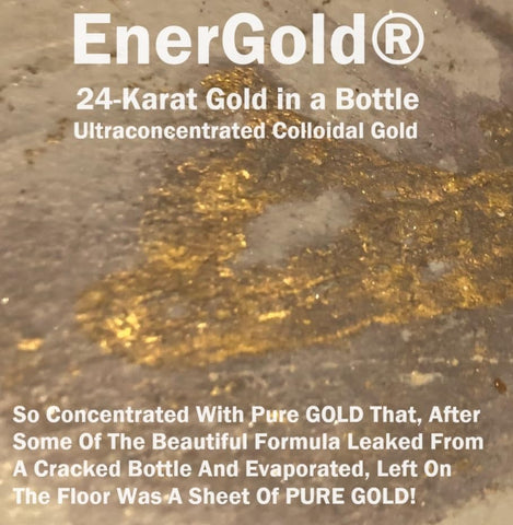 Monoatomic Gold/ORMUS: Ouro Puro! Veja os Fatos do Suplemento! Sem Sal, Corantes, Preenchedores! Proteção contra Radiação - EnerGold