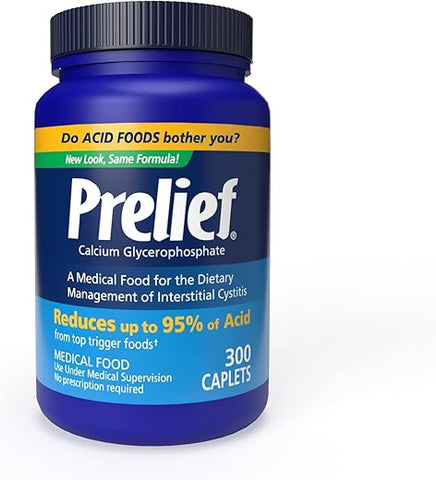 PRELIEF - Prelief Redutor de Ácido Caplets Suplemento Alimentar, 300 Unidades