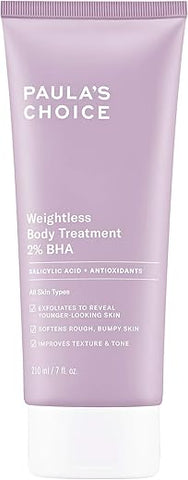 Paula's Choice - Paula’s Choice Tratamento Corporal Peso Leve 2%% BHA, Ácido Salicílico Esfoliante, Hidratante para Pele Propensa a Queratose Pilar (KP)