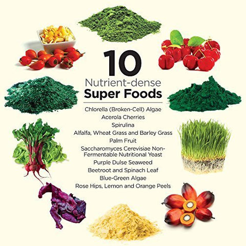 Dr. Schulze's - Dr. Schulze’s SuperFood Plus | Vitamina – Energize seu dia com o SuperFood Plus do Dr. Schulze | 100% natural e repleto de nutrientes essenciais | Embalagem de 500g